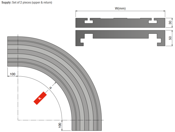 600 with Bearings