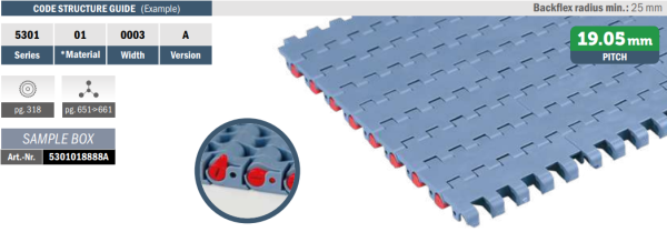 590 FT - Modular Belt