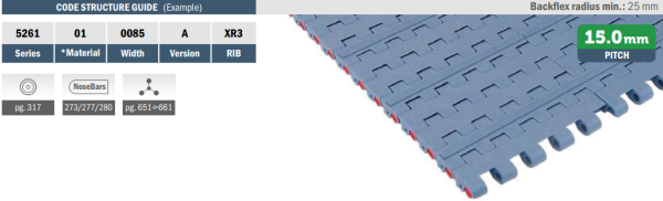 525 HD FT+RIB - Modular Belt