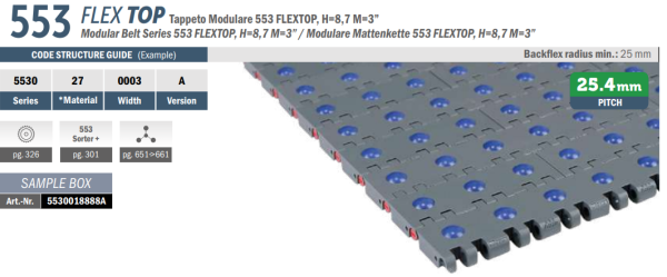 553 FLEX TOP (Código 553 FLEXTOP)
