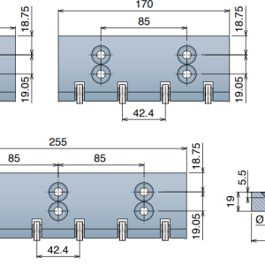 521 Series-NoseBar with Bearings