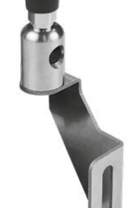 398 Supporto laterale inox -medio- orientabile