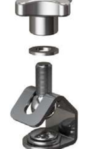 398 SS bracket -medium- adjustable
