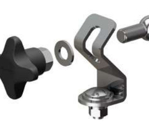 398 Stainless steel adjustable head -medium