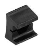 326 Single clamp for conical side guide