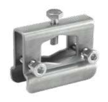 3013 Single clamp for conical side guide